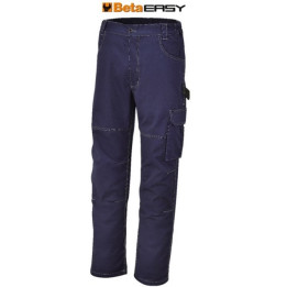 7840BL/XXXXL - PANTALONI DA LAVORO IN T/C