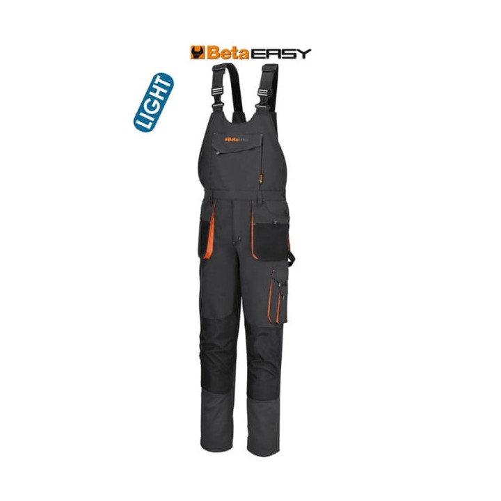7863G-S - SALOPETTE DA LAVORO IN T/C Twill 180g