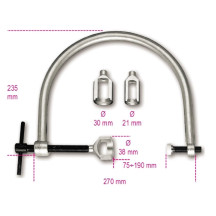 1452K - MORSETTO ALZAVALVOLE CON 3 FLANGE