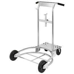 CARRELLO 4 RUOTE PER FUSTI 180-220 Kg.