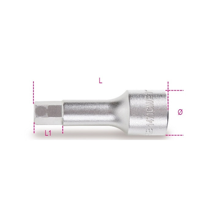 1471CM/E11 - CHIAVE A BUSSOLA 11 mm - 1/2"