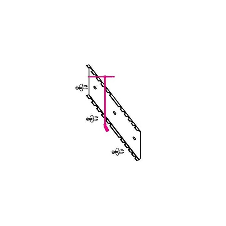 S952/10 - SUPPORTI CHIAVI A T SNOD.10 POS. S952/10