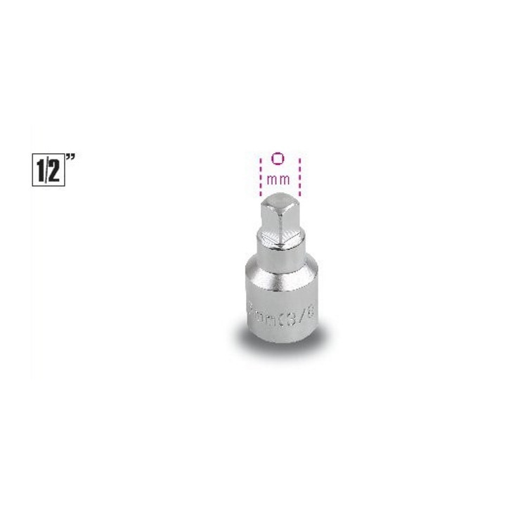 1494Q-12 mm - CHIAVE BUSSOLA MASCHIO QUADRATO