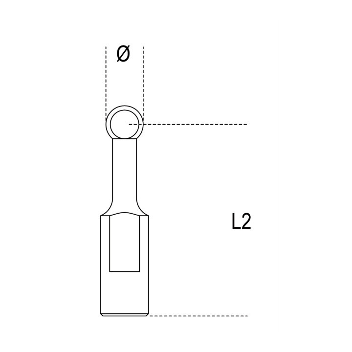 1547KP/1 - SET 3 COPPIE TERMINALI A FALSA SFERA