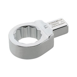 732-10 - CHIAVE AD ANELLO mm 18 AD INNESTO