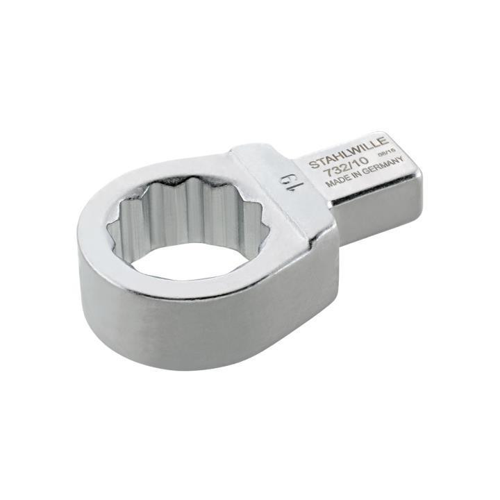 732-10 -  CHIAVE AD ANELLO mm 18 AD INNESTO