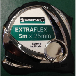 P - EXTRA FLEX - FLESSOMETRO 5m x 25 mm