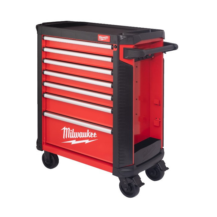 CARRELLO PORTAUTENSILI A 7 CASSETTI VERS.ROSSA