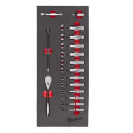 SET CRICCHETTO E BUSSOLE 1/4 MODULO MORBIDO