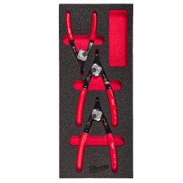 SET PINZE REVERSIBILI x ANELLI ELASTICI - 3 PEZZI
