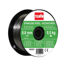 BOBINA FILO ACC. INOX Ø=0,8 mm - Kg 0,50