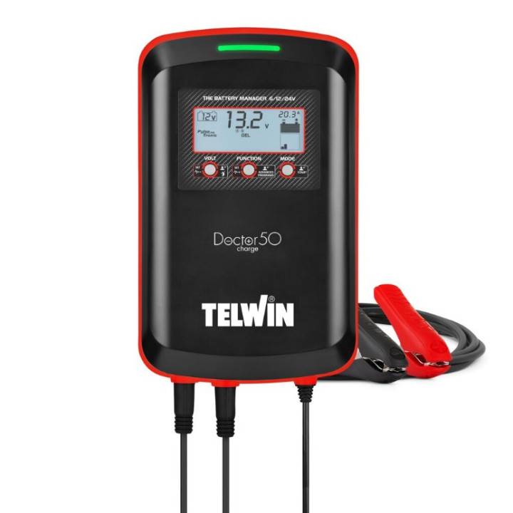 DOCTOR CHARGE 50 CARICABATTERIE MANTENITORE