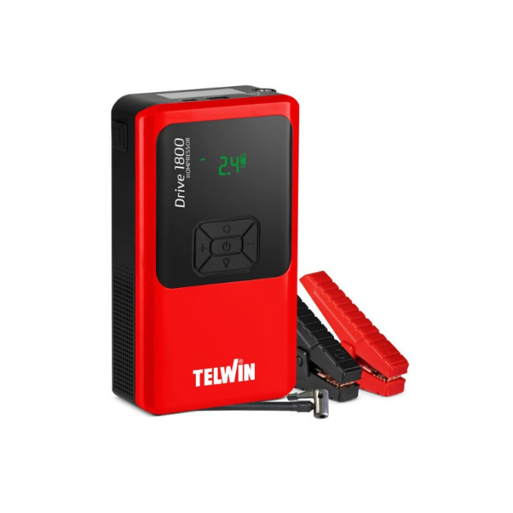 DRIVE 1800 KOMPRESSOR 12V - AVVIATORE 1800A MAX