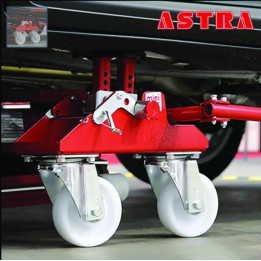 AE1021 - KIT RUOTE PER SPOSTARE MINILIFT.LOW