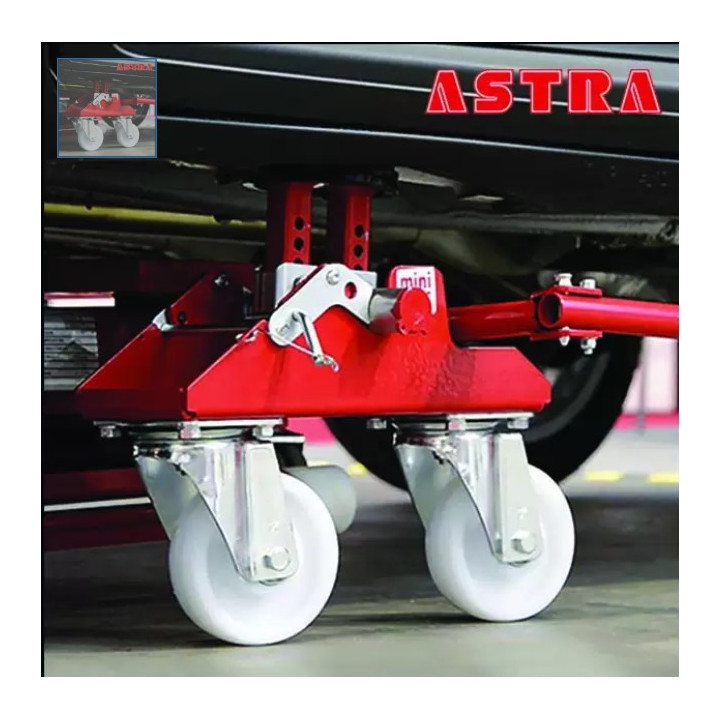 AE1021 - KIT RUOTE PER SPOSTARE MINILIFT.LOW