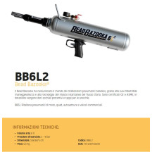 BB6L2- RITALLONATORE "BEAD BAZOOKA" DA 6 LITRI