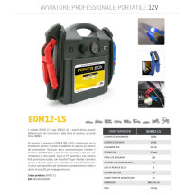 BOM12-LS- AVVIATORE EMERGENZA 12Volt