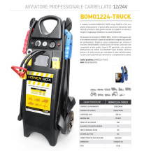 BOMO 1224-TRUCK - AVVIATORE CARRELLATO 12/24 Volt