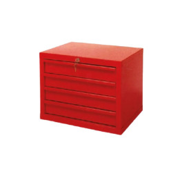 GR62-A - ARMADIETTO A 4 CASSETTI COLORE ROSSO