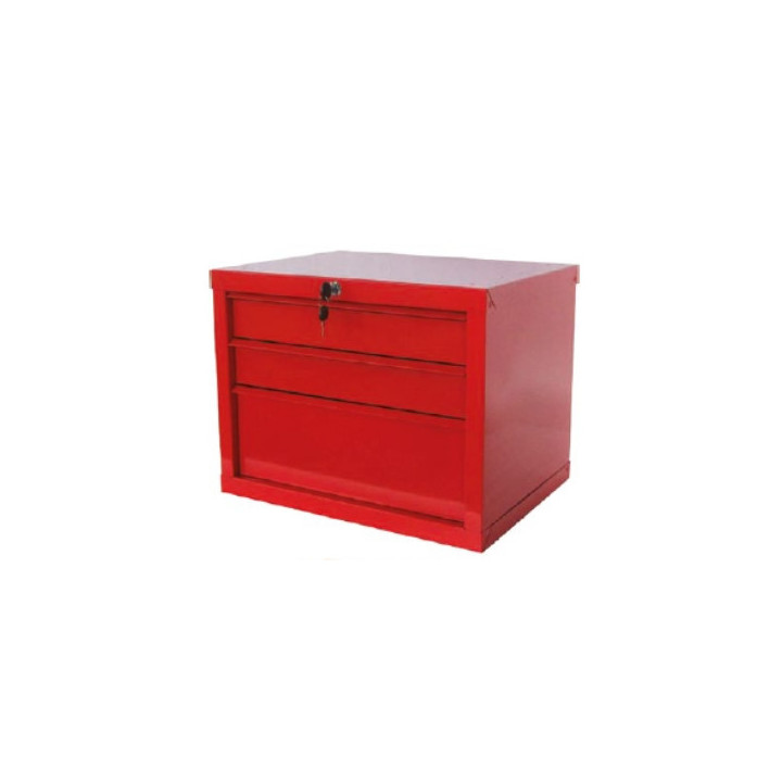 GR62-B - ARMADIETTO A 3 CASSETTI COLORE ROSSO