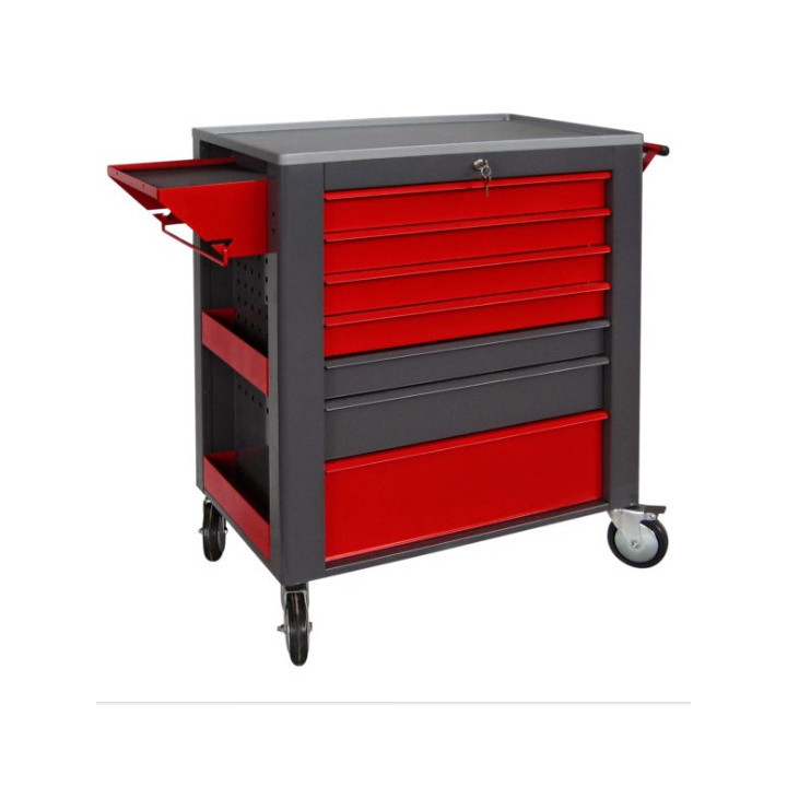 GR80 - CARRELLO A 7 CASSETTI CON ANGOLI