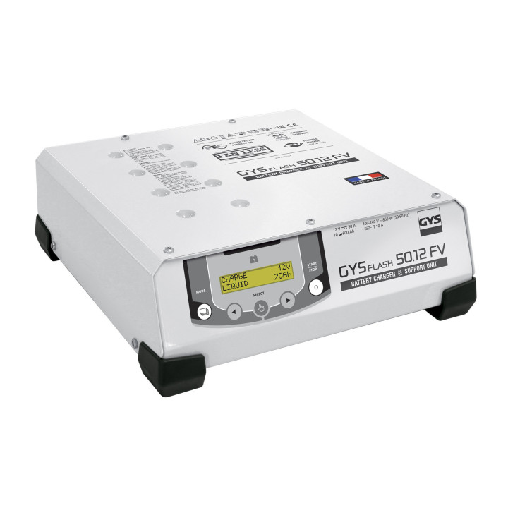 CARICABATTERIE GYSFLASH 50.12 HF FV (CAVI 5,0 M)