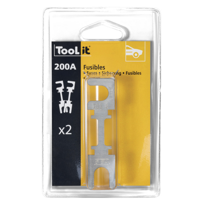 KIT 2 FUSIBILI 200A - GYS