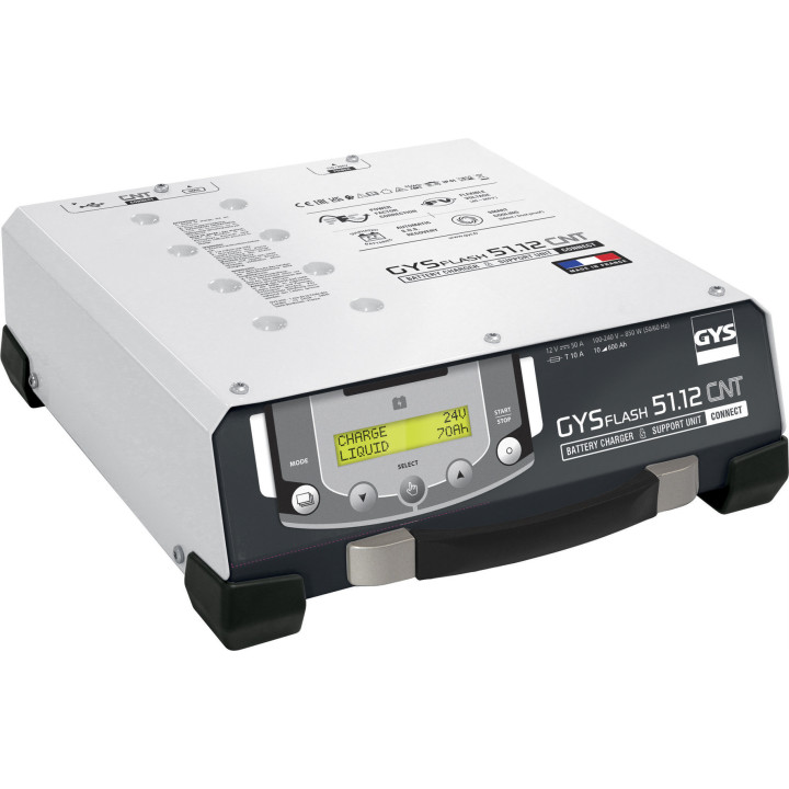 CARICABATTERIE GYSFLASH 51.12 CNT FV (Cavi 2,5m)