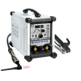 SALDATRICE PROTIG 200 AC/DC - CON ACCESSORI