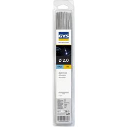 40 BACCHETTE TIG ALU (ALMG5) 0.2 -333 MM)