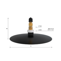 Rif. TR218A - VALVOLA CON BASE AUTOVULCANIZZANTE