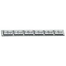 CONF.100 Pz BARRETTE ADESIVE DA gr 30 PER MOTO