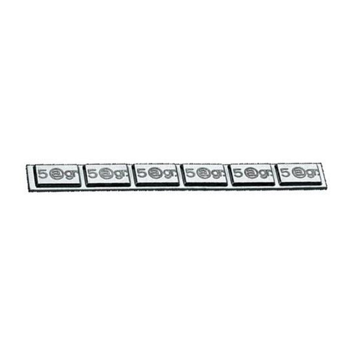 CONF.100 Pz BARRETTE ADESIVE DA gr 30 PER MOTO