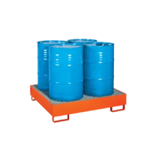 MG 275 - CONT. ECOLOGICO PORTA FUSTI x 4 FUSTI 200L