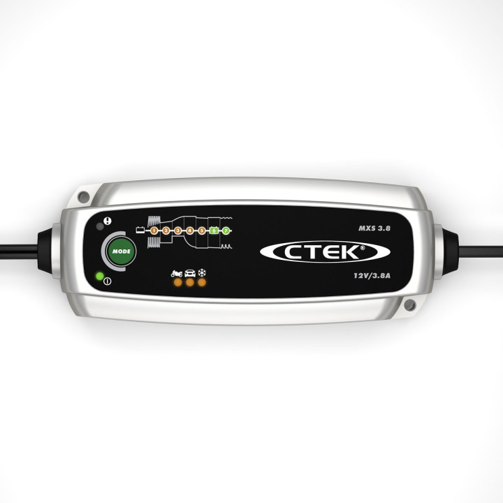 MXS3.8 - CTECK CARICABATTERIA 0.8/3.8 A (46W) 7 FASI