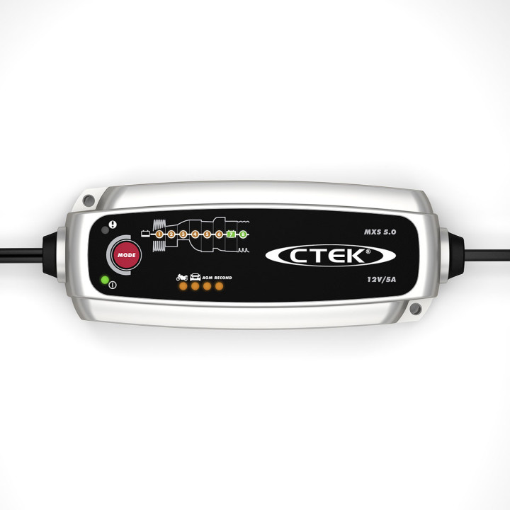 MXS5.0 -  CTECK CARICABATTERIA 12V  0.8/8 0A