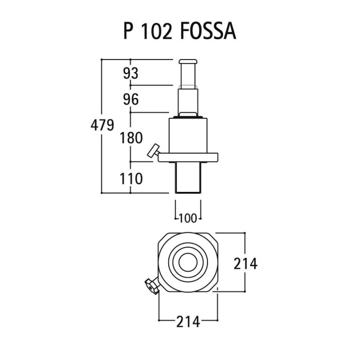 P 102 F -  SOLLEVATORE OLEOPNEUMATICO