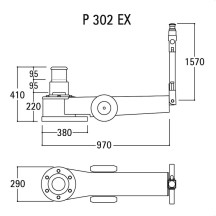 P 302 EX -  SOLLEVATORE OLEOPNEUMATICO