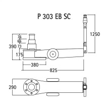 P 303 EB SC -  SOLLEVATORE OLEOPNEUMATICO
