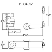 P 304 NV -  SOLLEVATORE OLEOPNEUMATICO