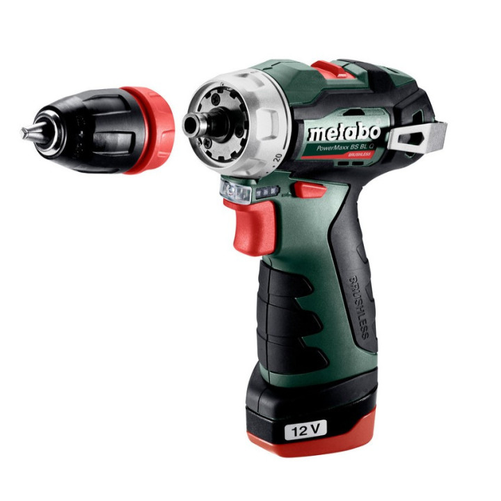 POWERMAXX BS BL Q  - TRAPANO AVVITATORE 2x2.0Ah