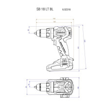 SB 18 LT BL - AVVITATORE CORPO MACCHINA A