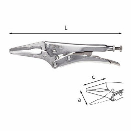 135 L - PINZA REGOLABILE AUTOBLOCCANTE