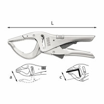 S - 135 C - PINZA REGOLAB. AUTOBLOCCANTE L=250 mm