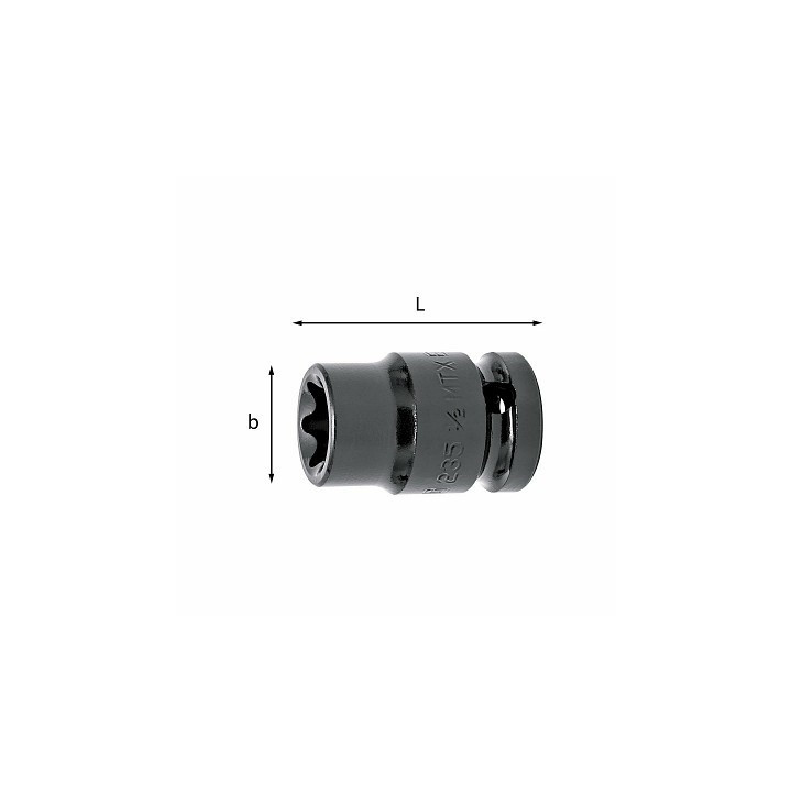 235 1/2" MTX - BUSSOLA TORX E12 (A MACCHINA)
