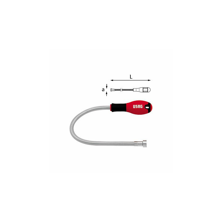 442N-2 (4 Kg) - ASTA FLESSIBILE L=530 mm