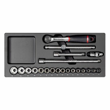 S - 519/613BEA - MODULO IN PLASTICA CON CRICCHETTO