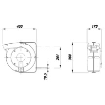 6198/PRC - AVVOLGICAVO CON Mt 28+2 DI CAVO