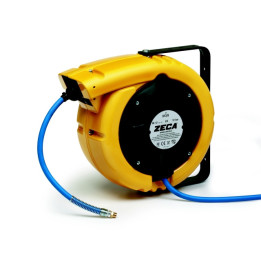 813/10 Giallo - AVVOLGITUBO AUTOMATICO CON 9 Mt