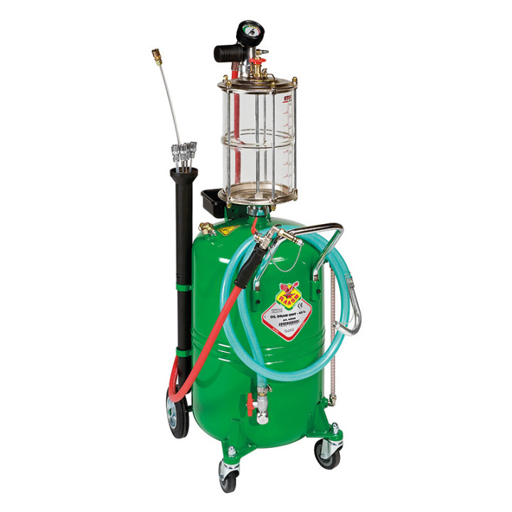 ASPIRATORE PNEUMATICO PER OLIO ESAUSTO